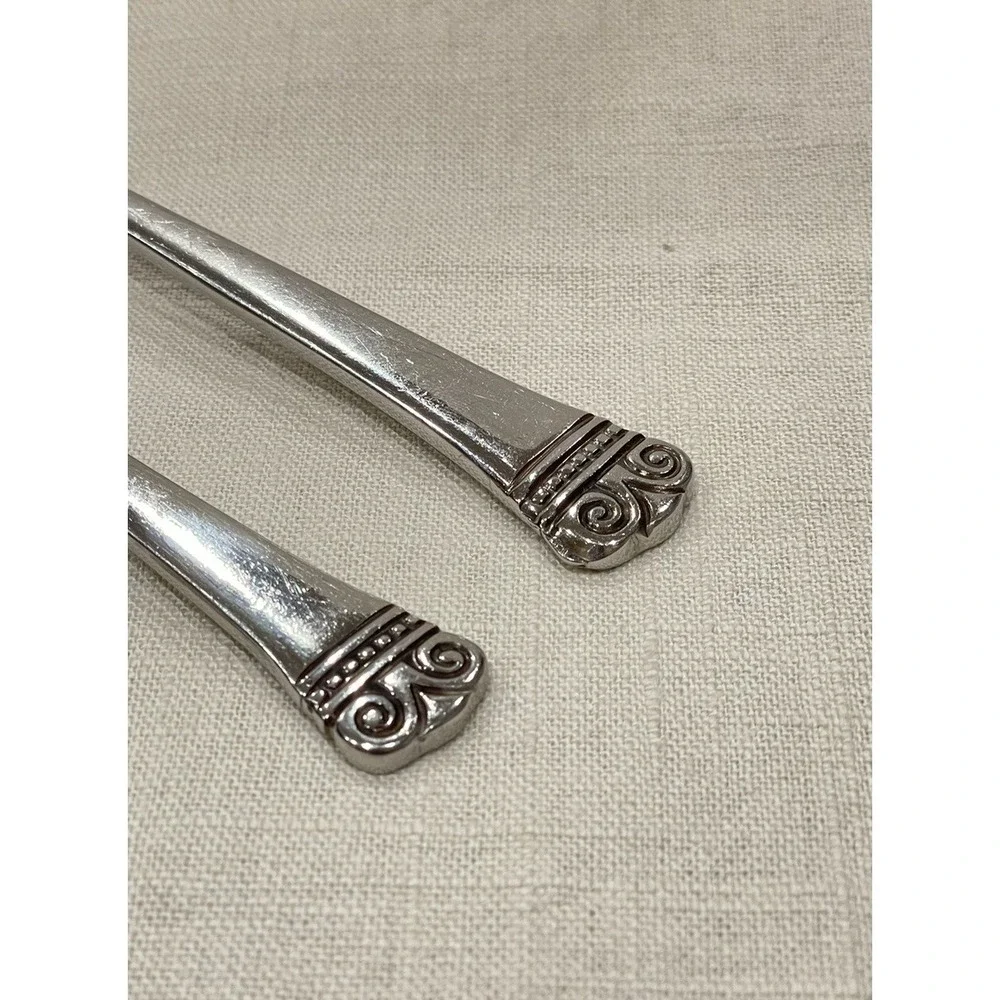 Oneida MELODIA 18/10 Stainless Flatware 6‎ Piece Place Setting Serving